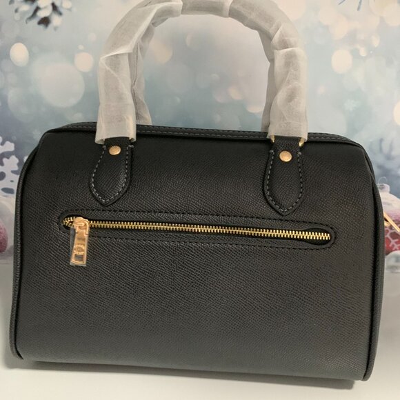 Brand New Coach Rowan Boston Bucket Bag Black - Picture 4 of 4